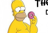 Simpsons Donuts Ping Pong
